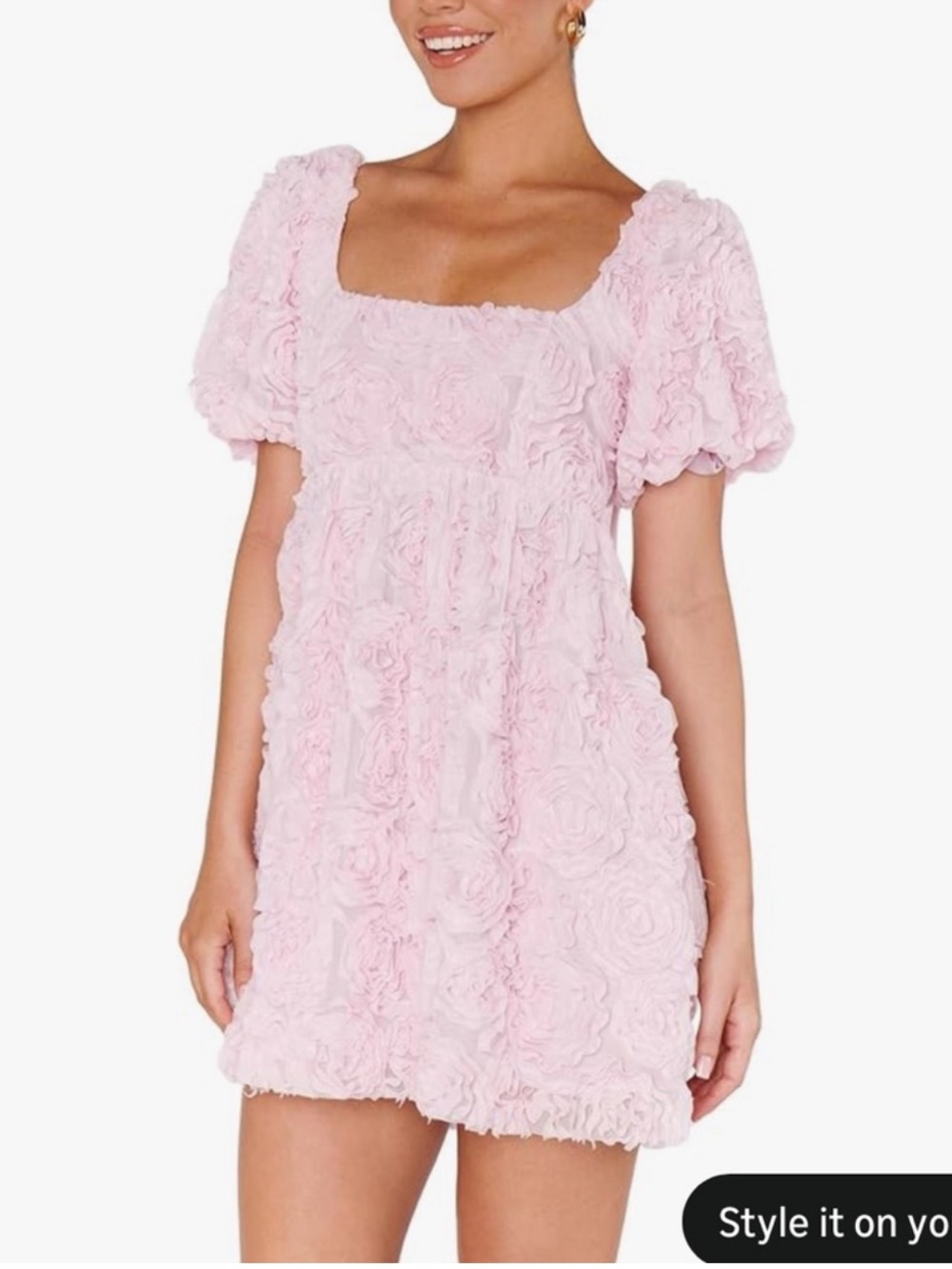 Show Me Your Mumu Smitten Baby Doll Dress
